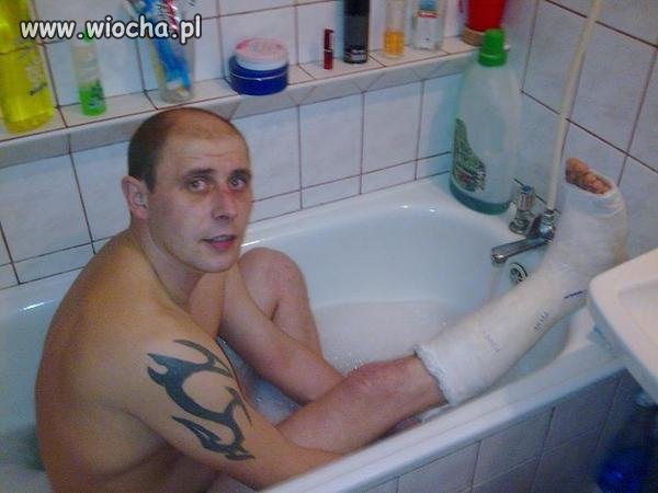 Trzeba się pochwalić jak trzeba się teraz kąpać 