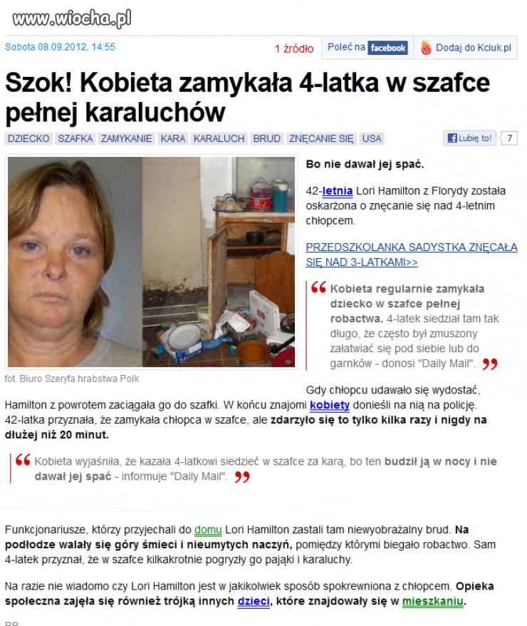 To dopiero kochająca "mama"