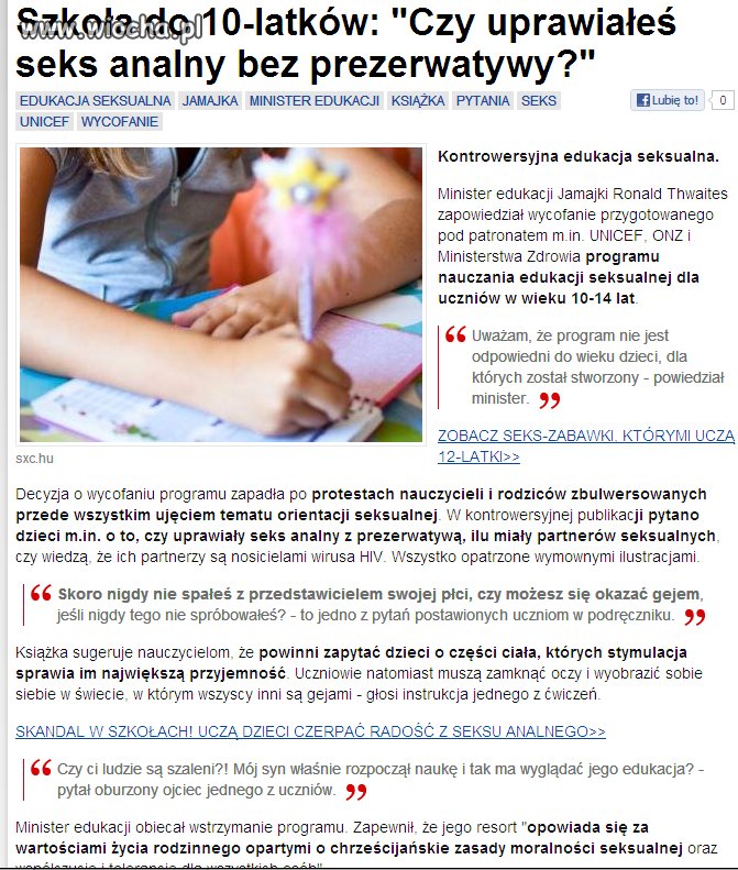 Szkoła dla 10-latków...Bez komentarza...
