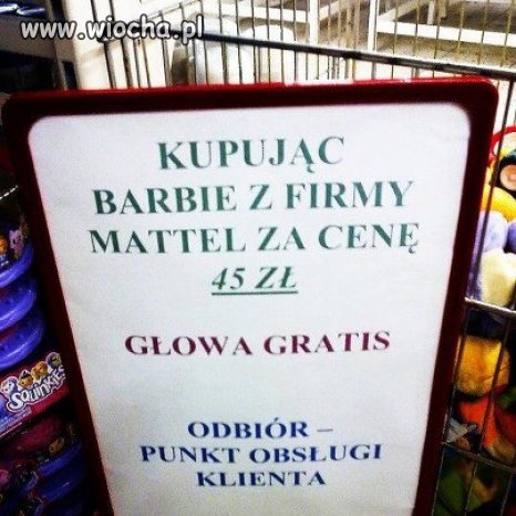 Głowa gratis!!!