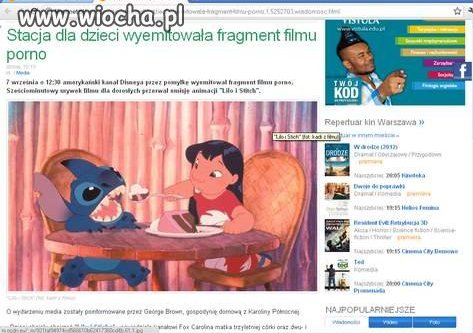Włączasz dziecku "Lilo i Stitch"