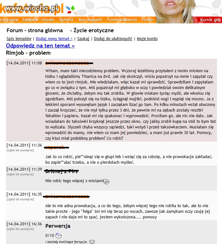 Rimjob - Problem