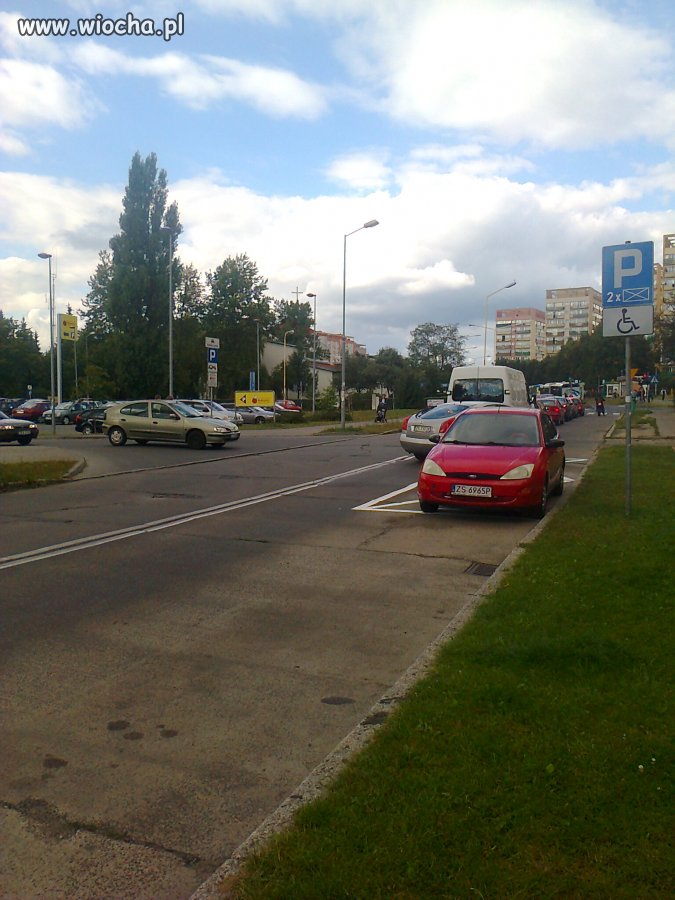 Rozumiem, że miejsce dla inwalidy..