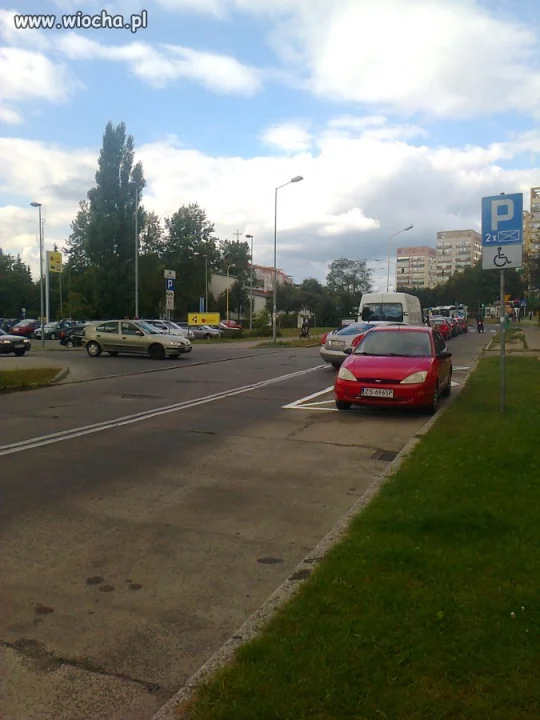 Rozumiem, że miejsce dla inwalidy..