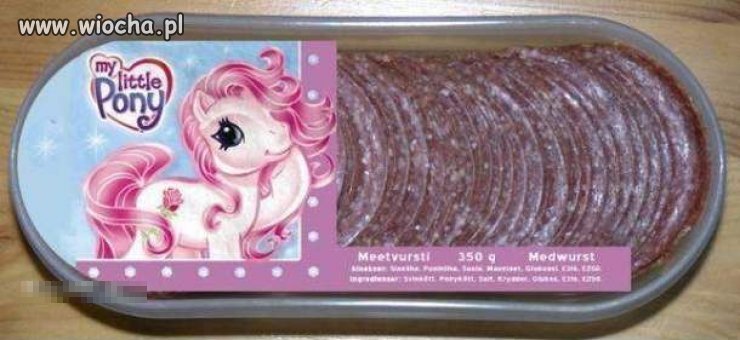 Salami z kucykiem