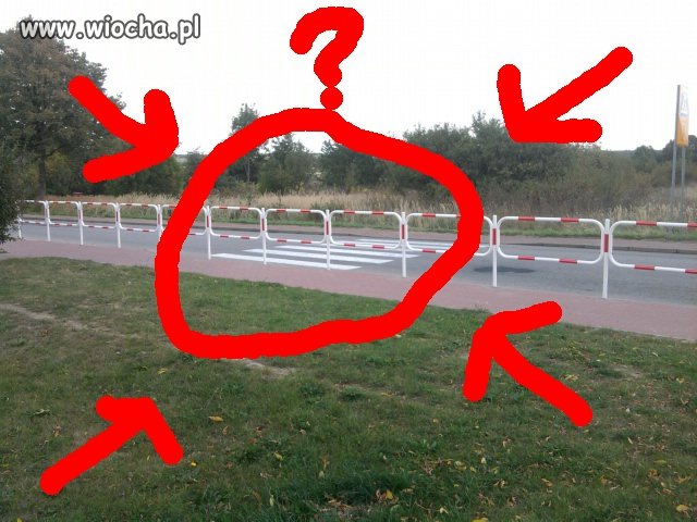 Przejście dla pieszych (Barierka na przejściu wtf)