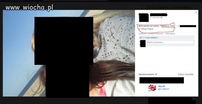 Grzechem by było nie pochwalić się fb, że się piło