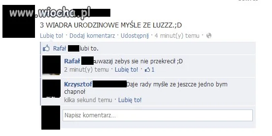 3 Wiadra urodzinowe
