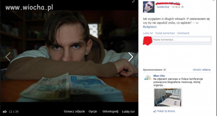 Lans na grzywkę i kasę