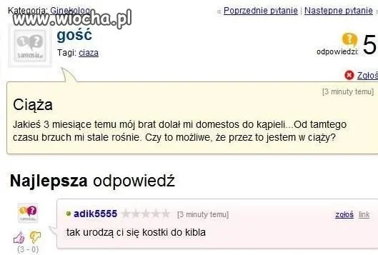 I dziewczyna ma problem 