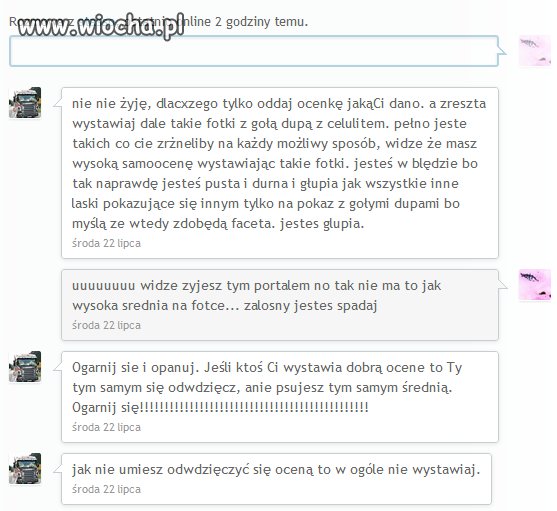 Bo dostał jedynkę na fotce