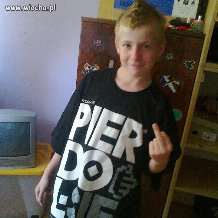 Ten chlopak ma 10 lat...