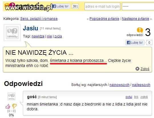 Śmietanka u Księży dalej modna?