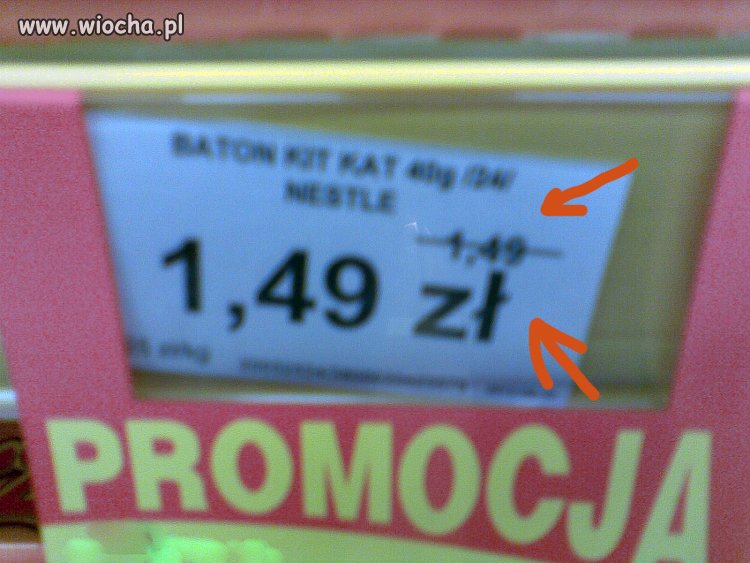 Naprawdę niezła promocja w jednym ze sklepów..