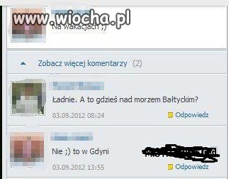 Z serii 'Gdynia nie jest nad morzem Bałtyckim'.