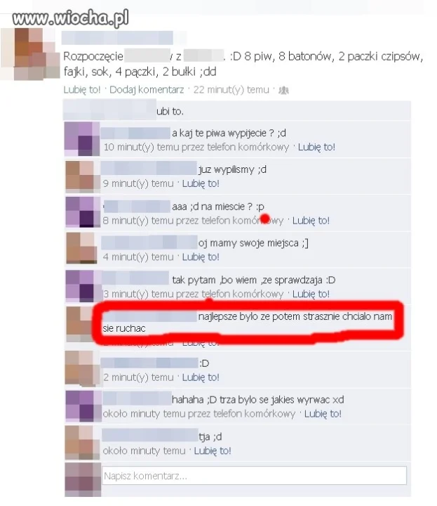 Rozmowa 15 latków..