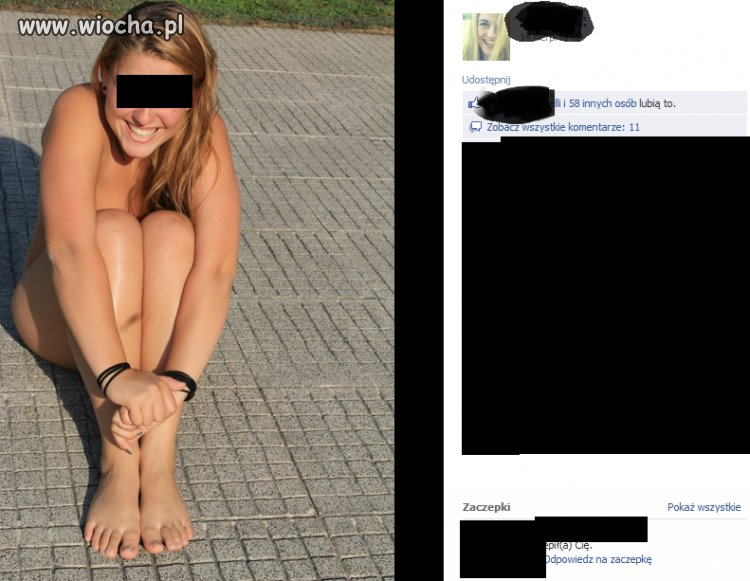 Z serii, goło na chodniku 