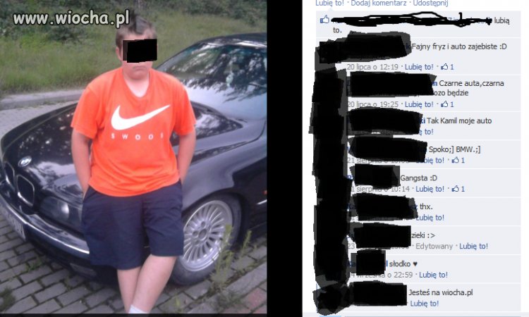 Czarne BMW, żel i co jeszcze?