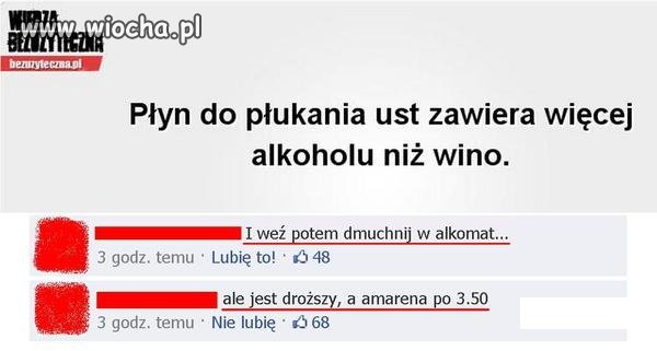 Płyn i wino