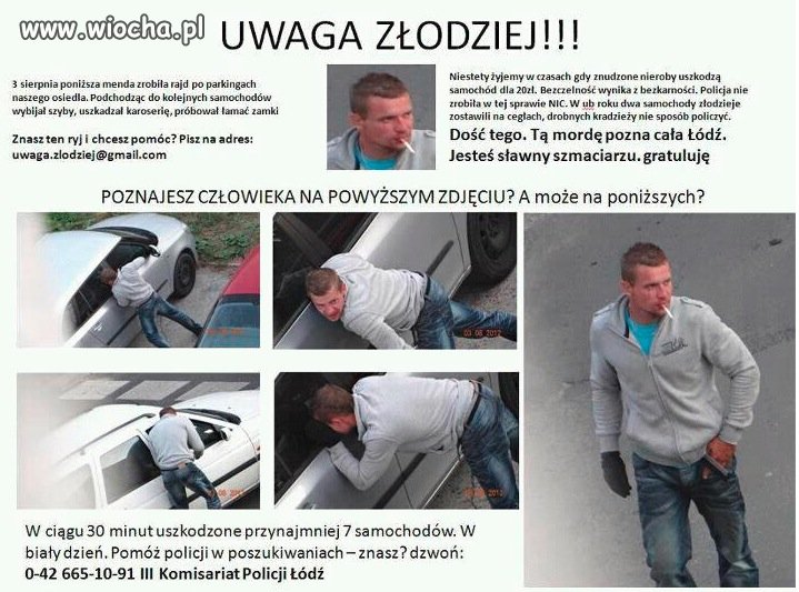 Wiocha w Łodzi