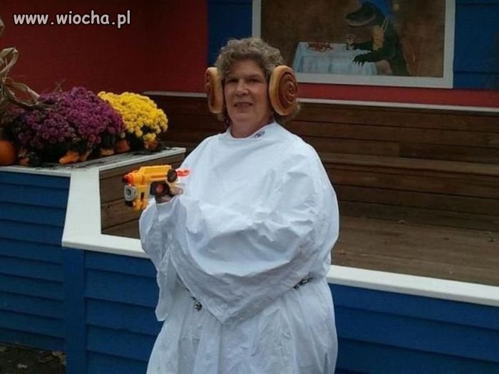 Księżniczka Leia na emeryturze