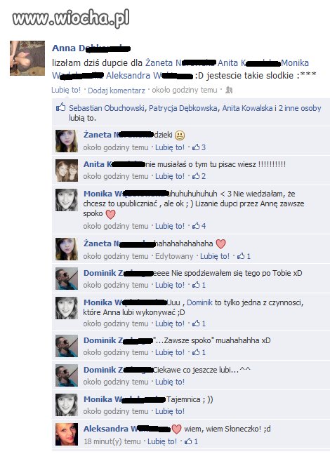 Wyznanie na FB