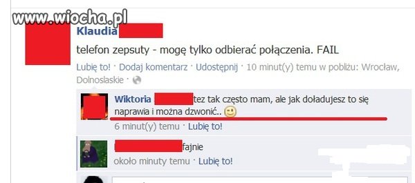 Zepsuty telefon, może tylko odbierać 