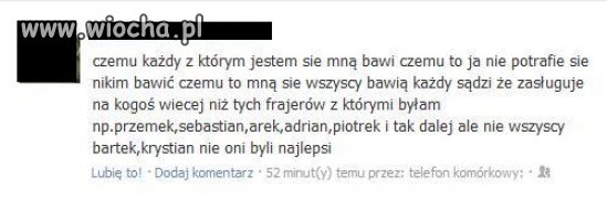Gówniara, lat 12...
