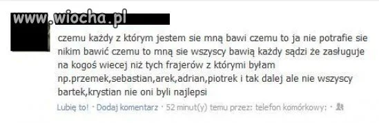 Gówniara, lat 12...