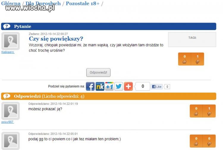 Czy się powiększy?