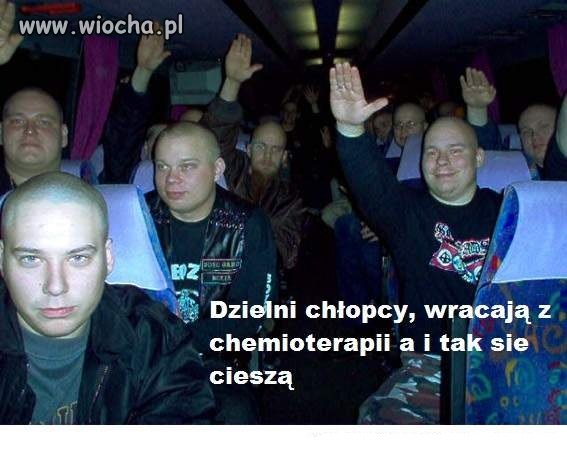 Jadą chłopacy