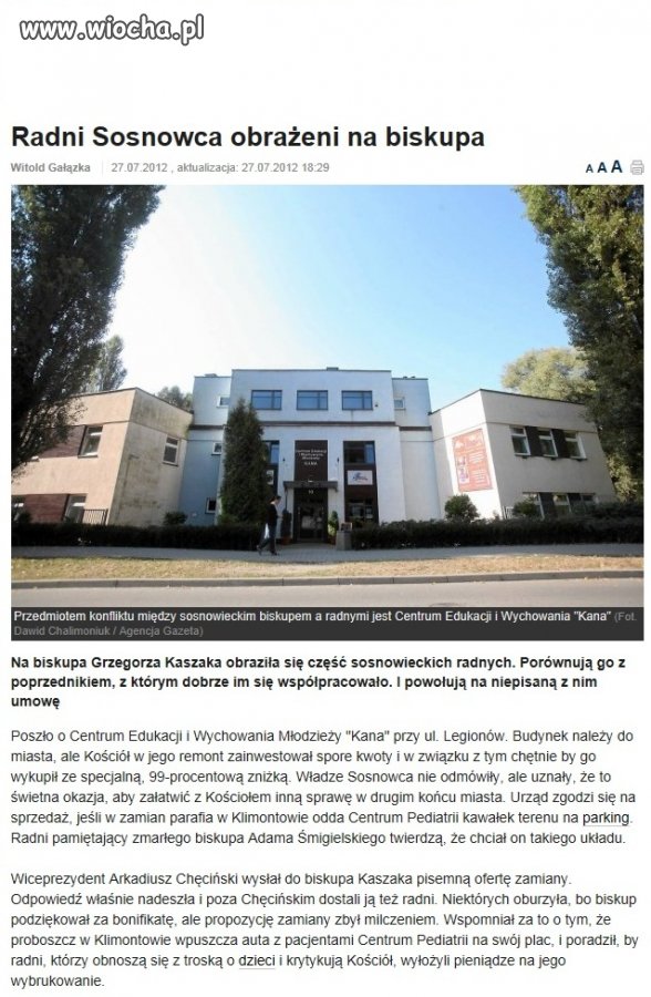 To prawie jakby na samego Boga...się obrazili