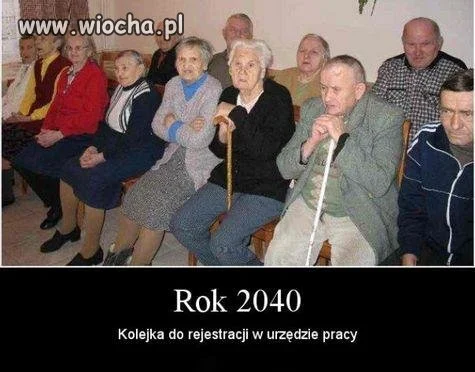 Kolejka do rejestracji w urzędzie pracy...