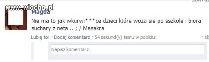 Dziewczyna ma 13lat,