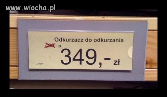 Odkurzacz do odkurzania