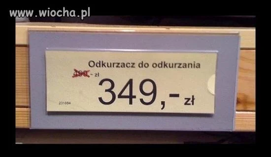 Odkurzacz do odkurzania