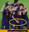 W taki oto sposób cieszy się FC Barcelona.