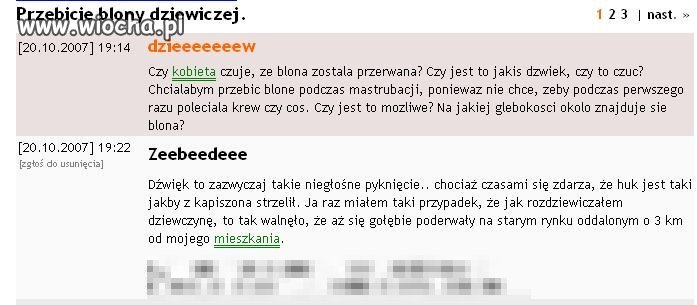 "huk jest taki jakby z kapiszona strzelił"