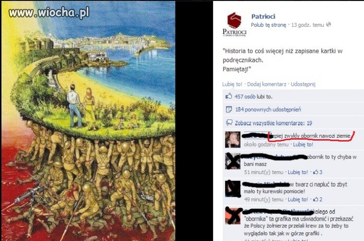 Brak szacunku dla polskich żołnierzy...