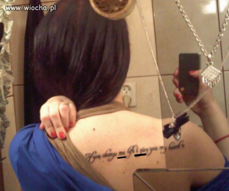 "If you change me life, I give you my heart"...