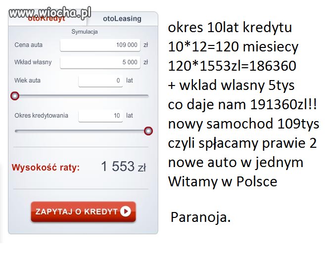 Przy poszukiwaniu aut na stronach oto takie COŚ!!!
