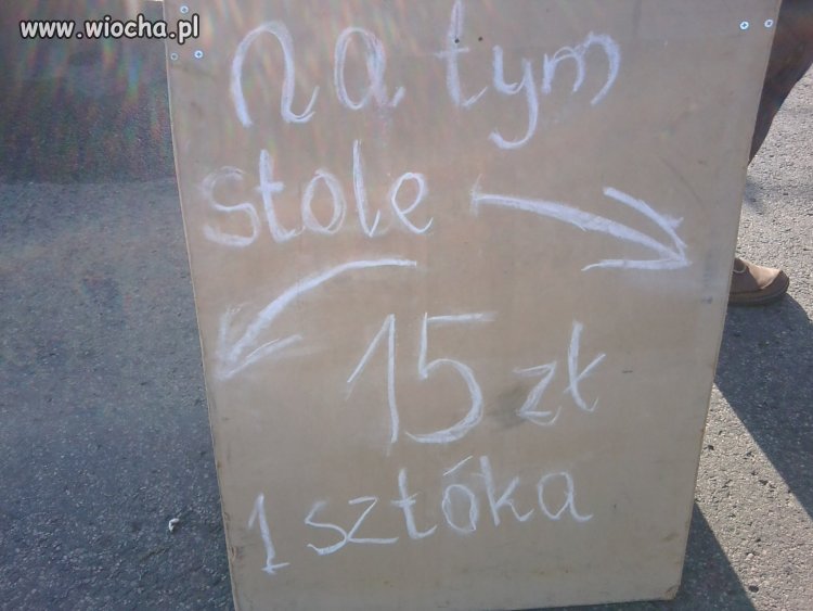 Z dzisiejszego targu 