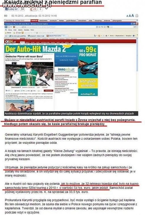 Ksiądz zniknął 