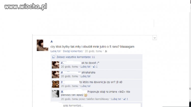Budzik jest zegarem zaprojektowanym tak, aby o okr