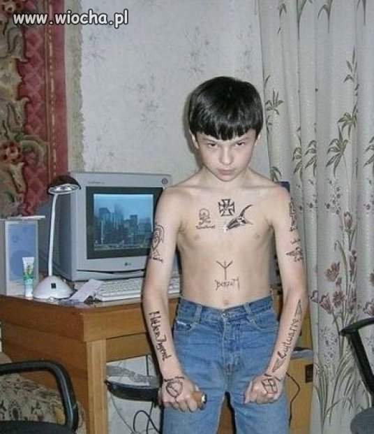 Młodociany " faszysta "hitlerjugend