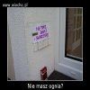 Nie wal w okno tylko się częstuj