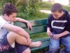 Chłopaki dobrze się bawią