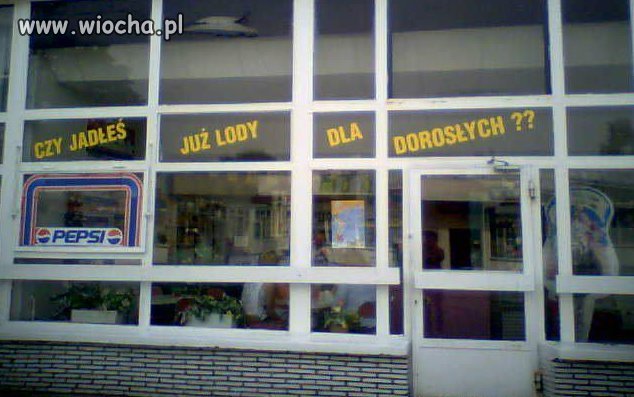 Lody dla dorosłych
