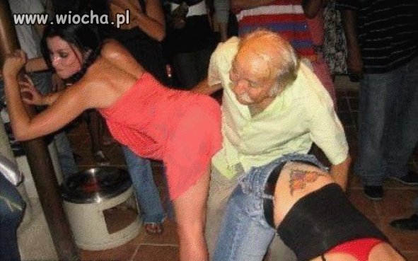 Mała wypinka i dziadek postawi drinka