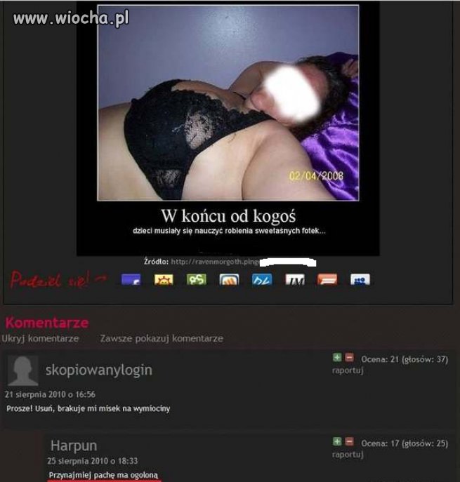 W końcu od kogoś dzieci biorą nawyki...